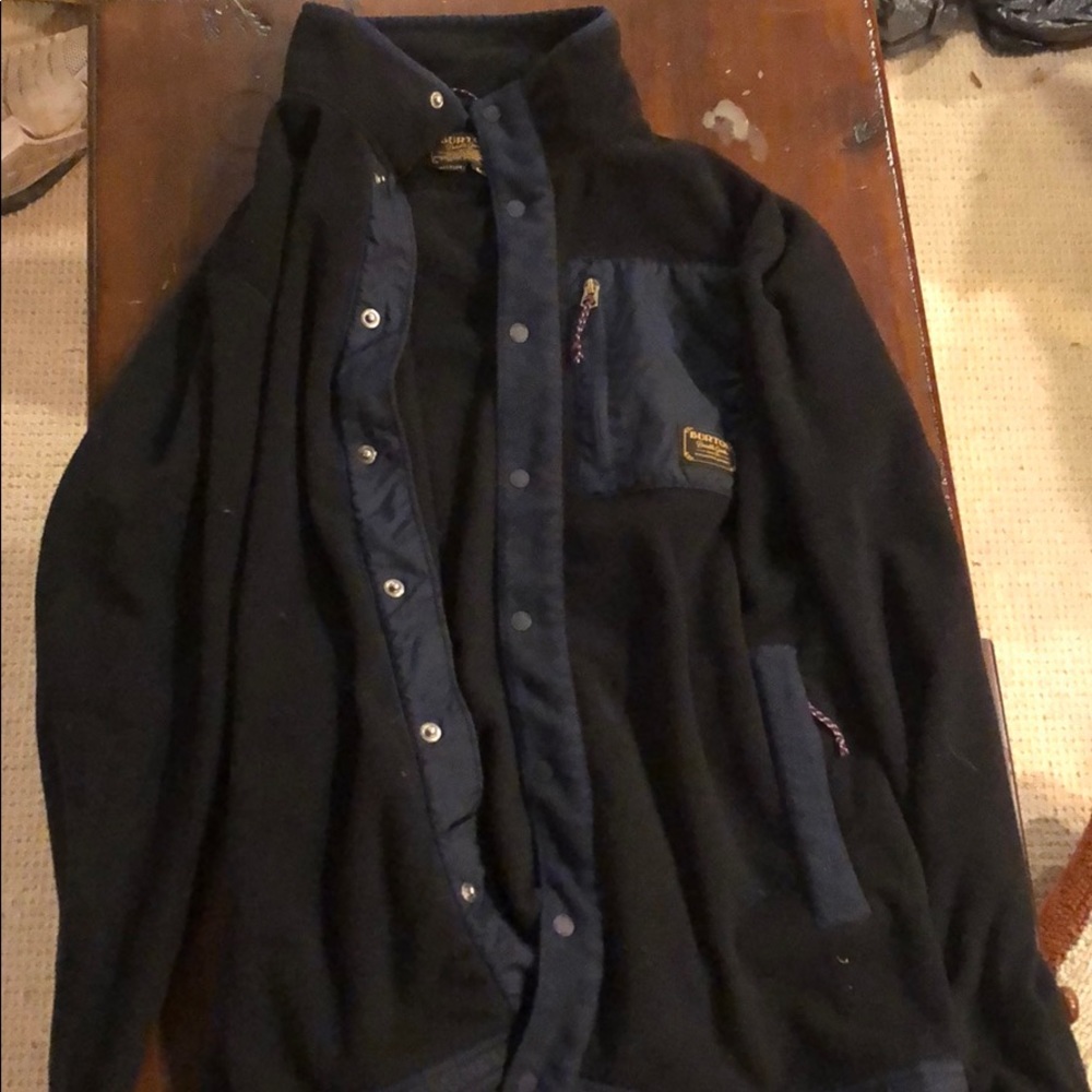 Burton fleece jacket